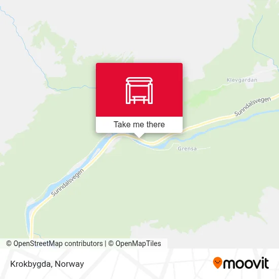 Krokbygda map