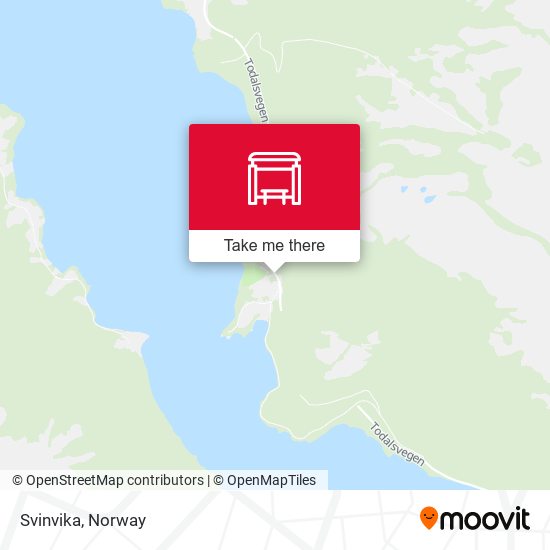 Svinvika map