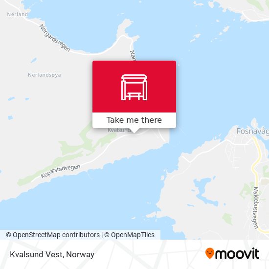 Kvalsund Vest map