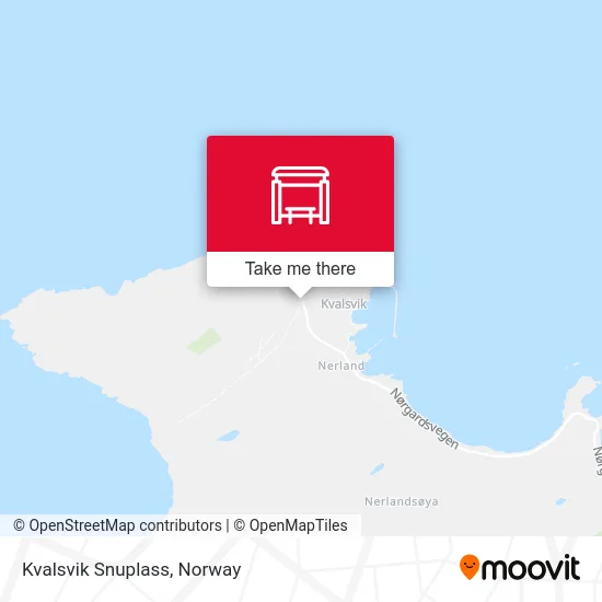 Kvalsvik Snuplass map