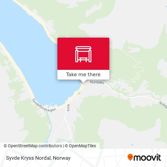 Syvde Kryss Nordal map