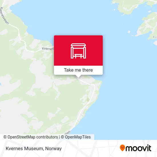 Kvernes Museum map