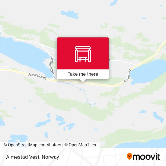 Almestad Vest map