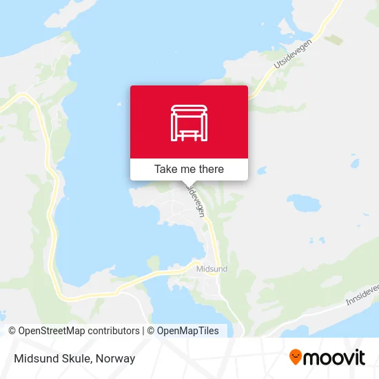 Midsund Skule map