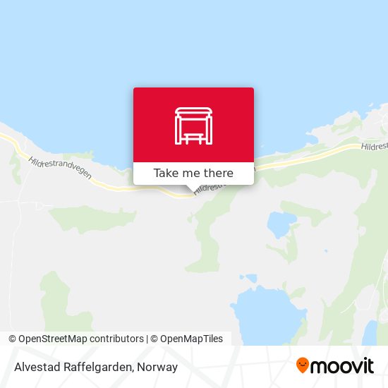 Alvestad Raffelgarden map