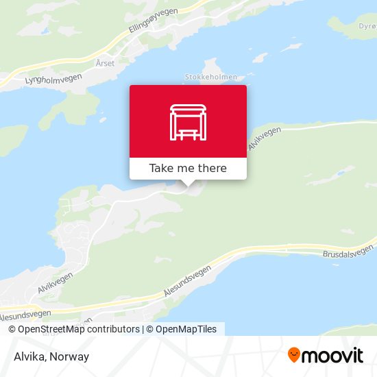 Alvika map