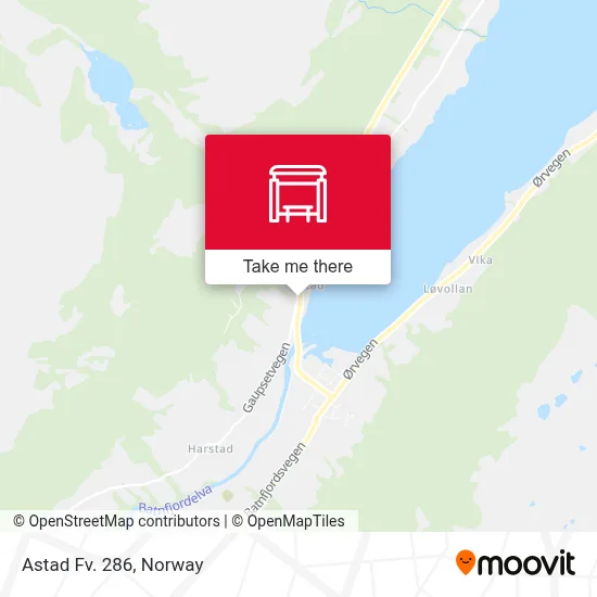 Astad Fv. 286 map
