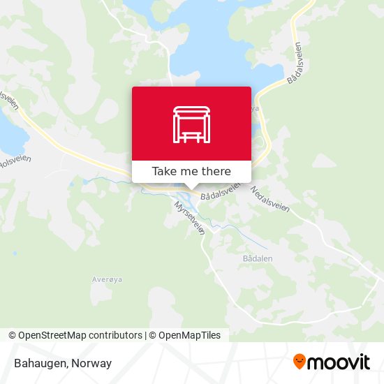 Bahaugen map