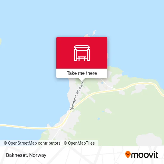Bakneset map