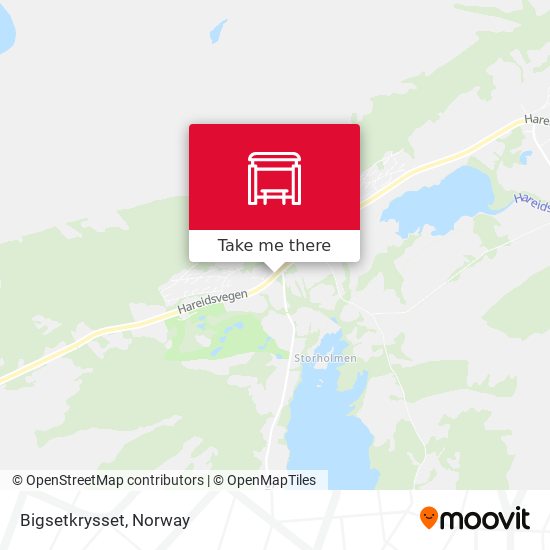 Bigsetkrysset map