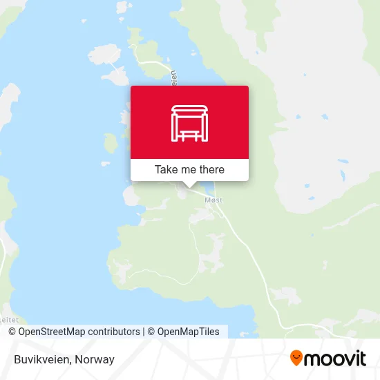 Buvikveien map