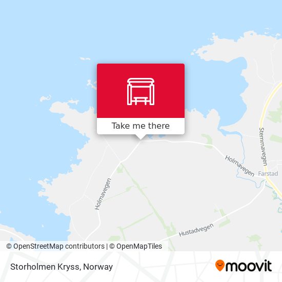 Storholmen Kryss map