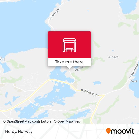 Nerøy map