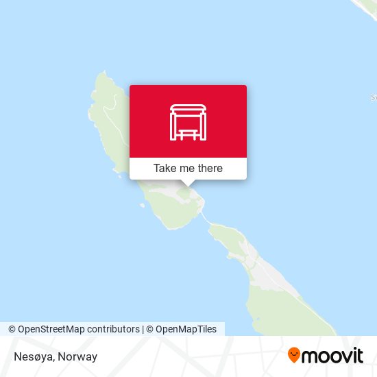 Nesøya map