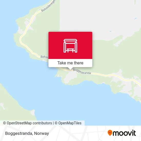 Boggestranda map