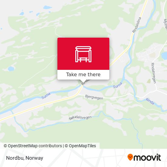 Nordbu map