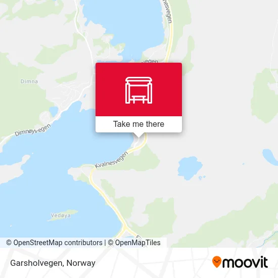 Garsholvegen map