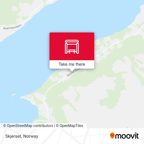 Skjerset map
