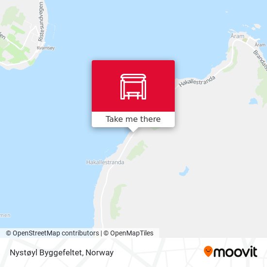 Nystøyl Byggefeltet map