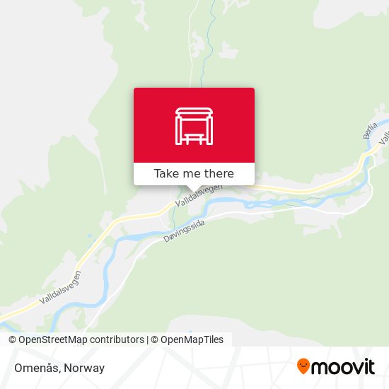 Omenås map