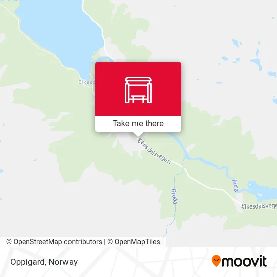 Oppigard map