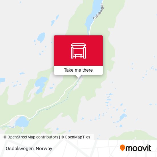 Osdalsvegen map