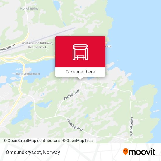 Omsundkrysset map