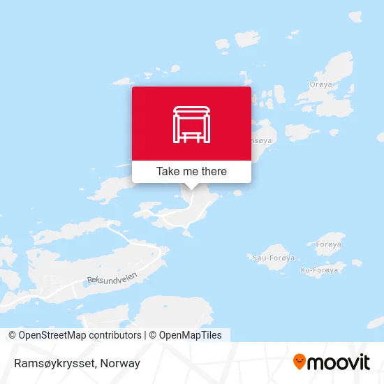 Ramsøykrysset map