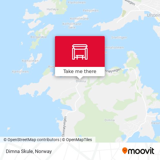 Dimna Skule map