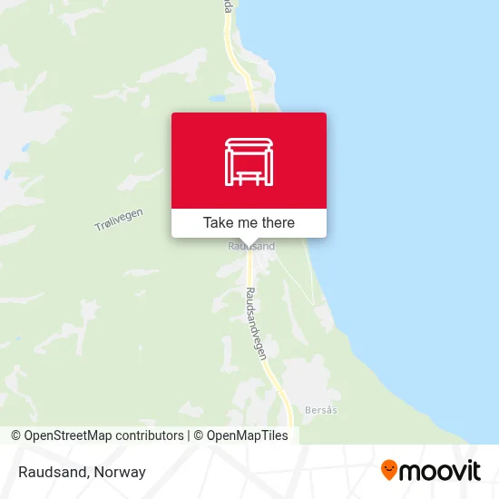 Raudsand map