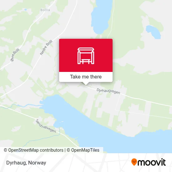 Dyrhaug map