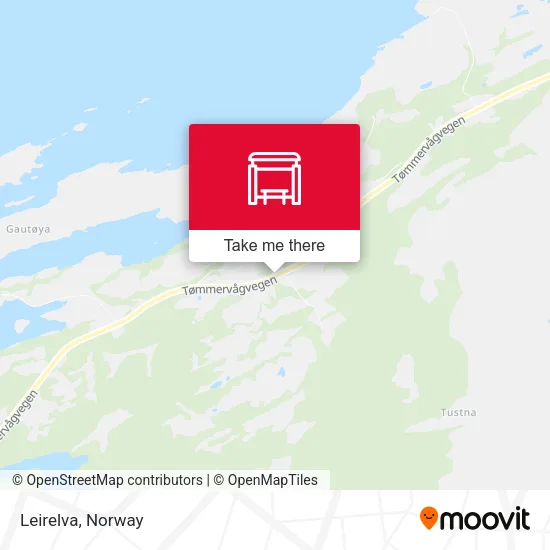 Leirelva map