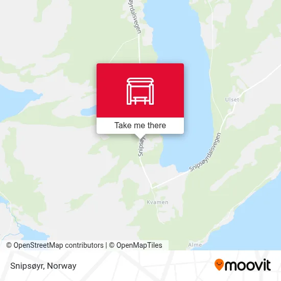 Snipsøyr map