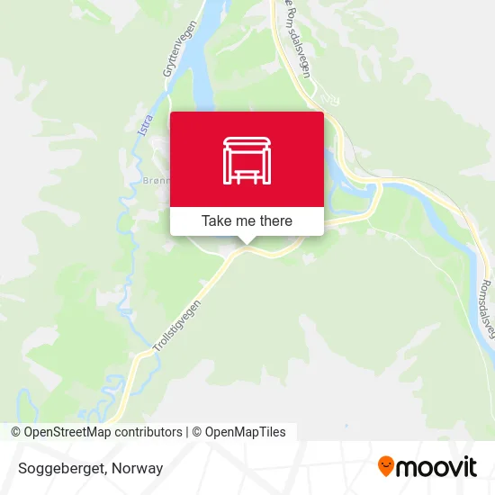 Soggeberget map