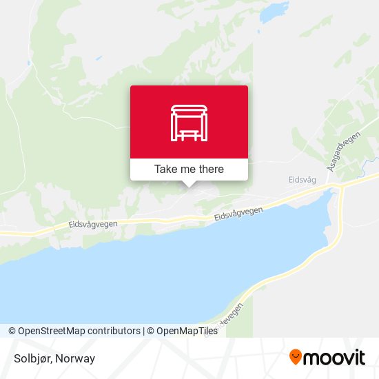 Solbjør map