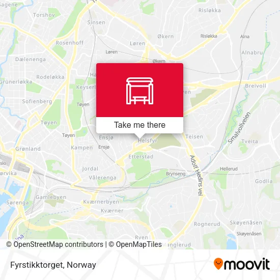 Fyrstikktorget map
