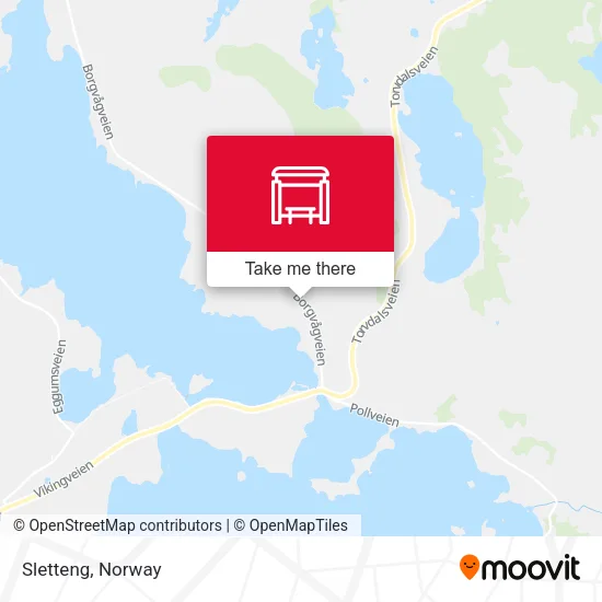 Sletteng map