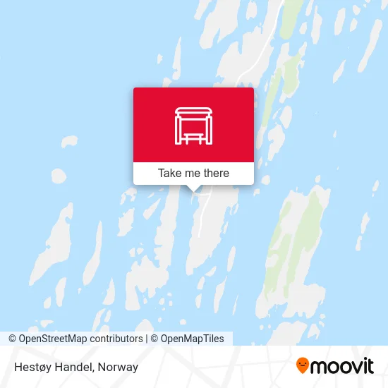 Hestøy Handel map