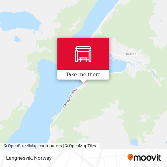 Langnesvik map