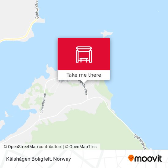 Kålshågen Boligfelt map