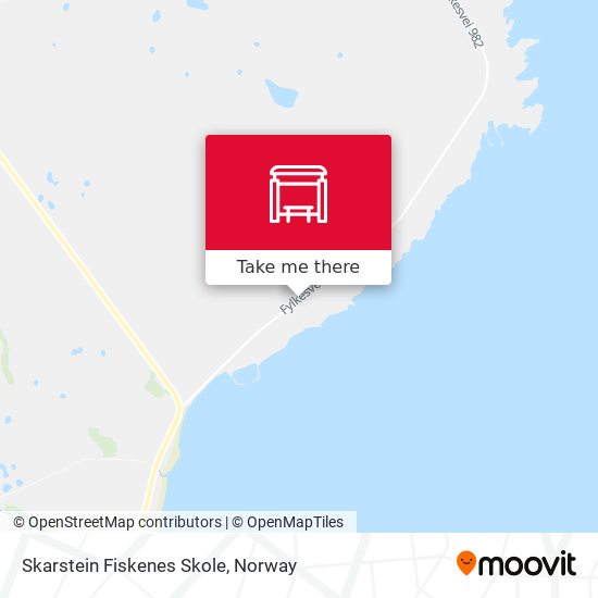 Skarstein Fiskenes Skole map