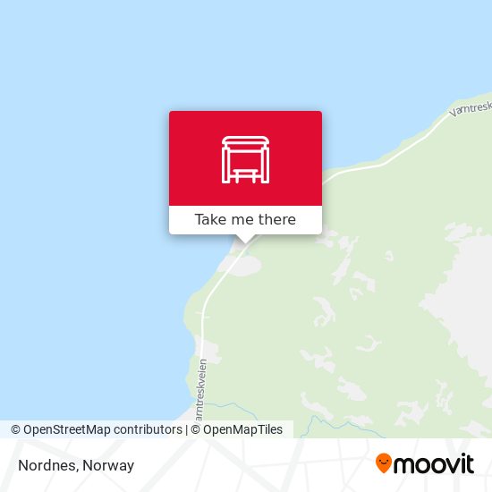 Nordnes map