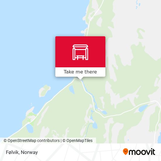 Følvik map