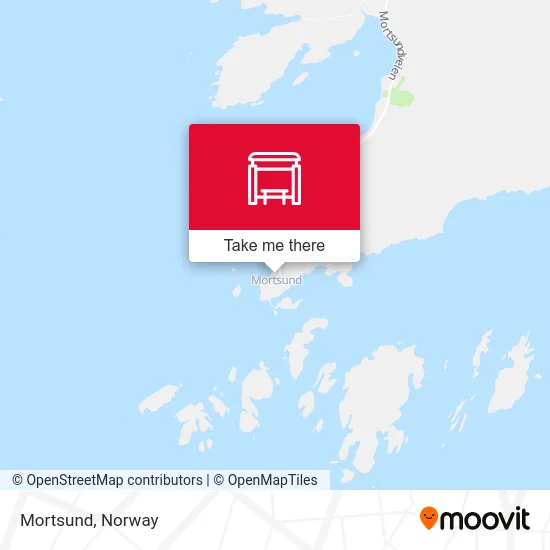 Mortsund map