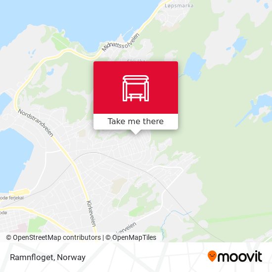 Ramnfloget map