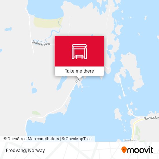 Fredvang map