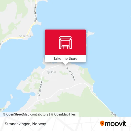 Strandsvingen map