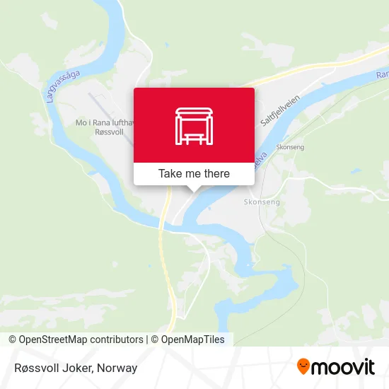 Røssvoll Joker map