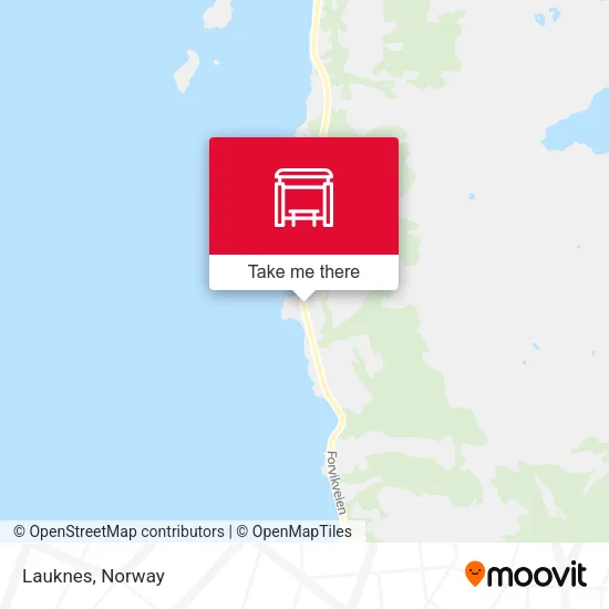 Lauknes map