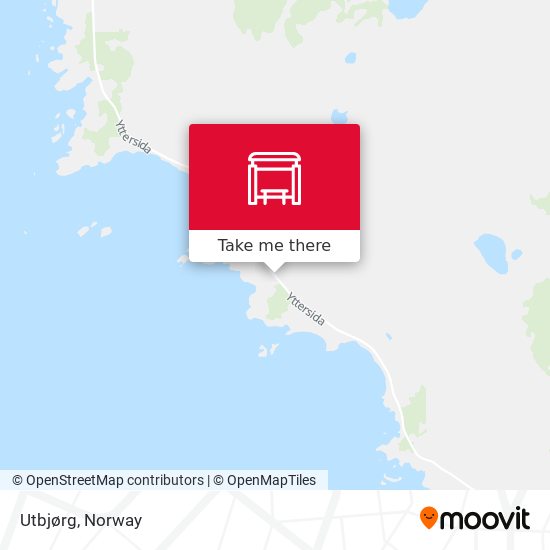 Utbjørg map